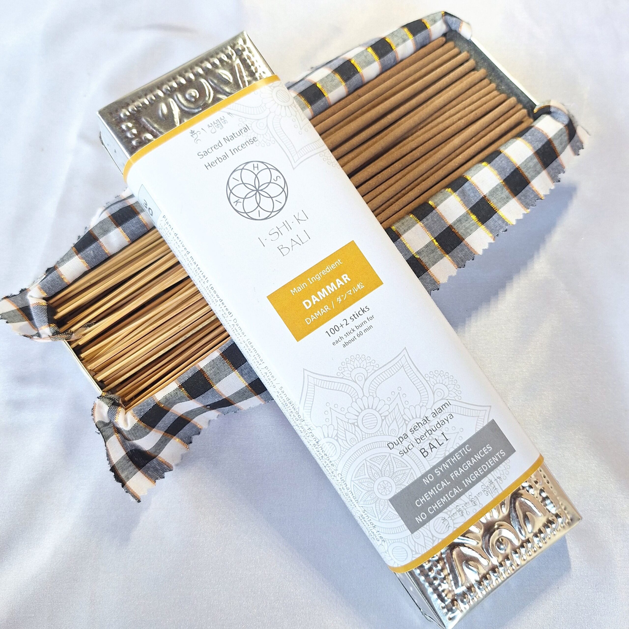 Sacred Natural Herb Incense Sticks - Dammar (Dammar Pine): 100+2 Sticks. - Image 6
